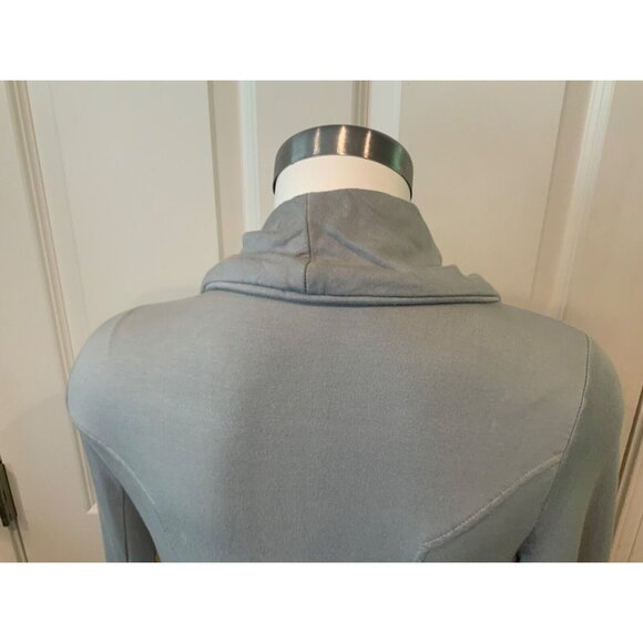 Helmut Lang Gray Zip-up Asymmetric Jacket W/Pockets, Size Medium - Picture 8 of 9